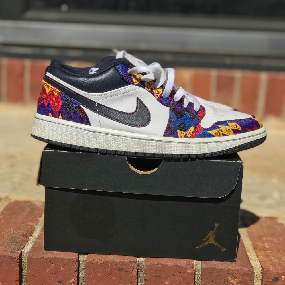 Air Jordan 1 SE Low Nothing But Net - Size 8.5